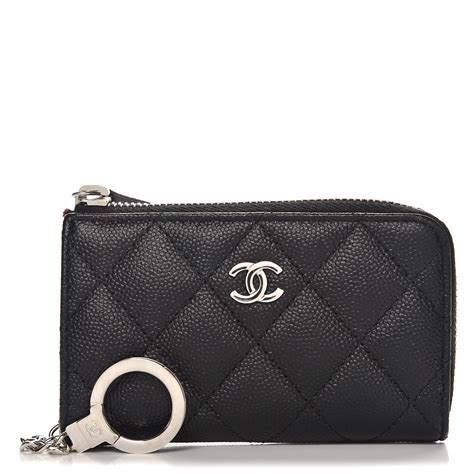 chanel bag keychain|chanel keychain pouch.